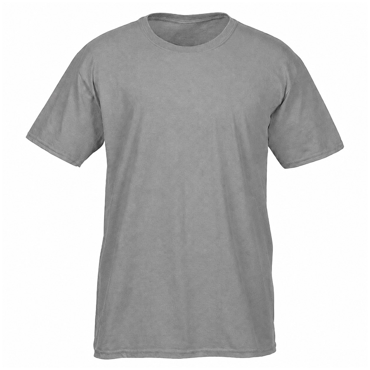 Soft Ringspun Cotton Crewneck Tee — Gray