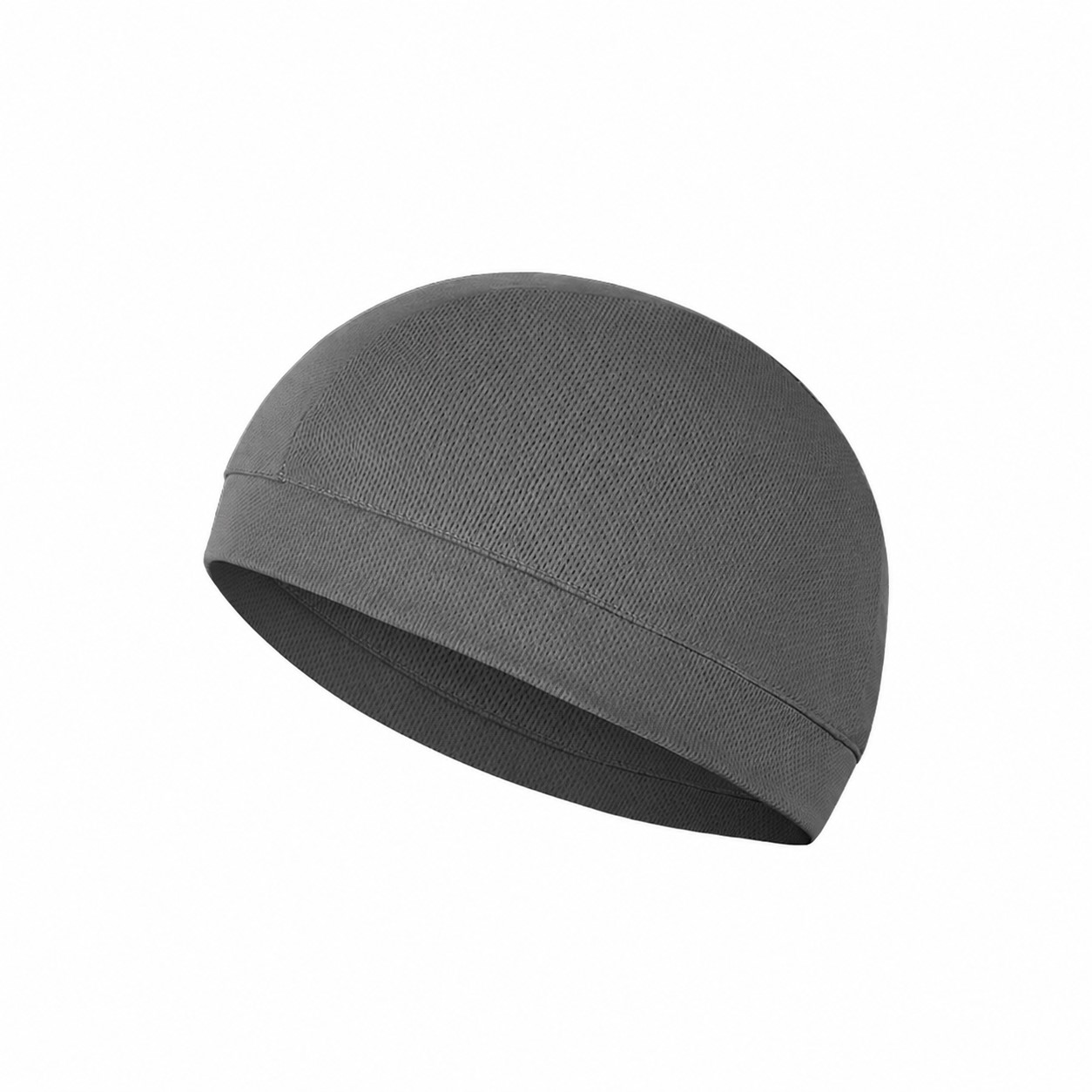 Fleece Lined Winter Skull Cap — Gray