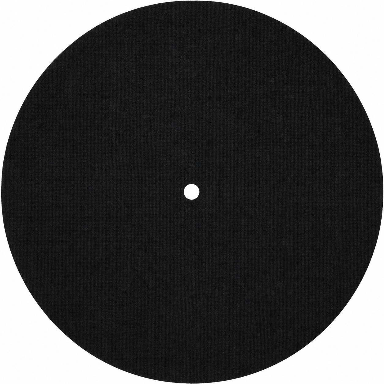 Round Felt Turntable Mat — view 2