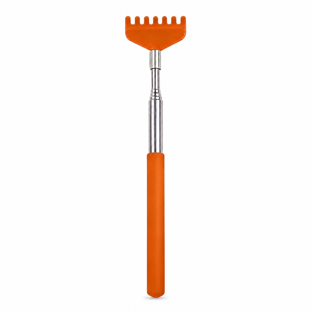 Rake Head Telescoping Metal Back Scratcher — view 2