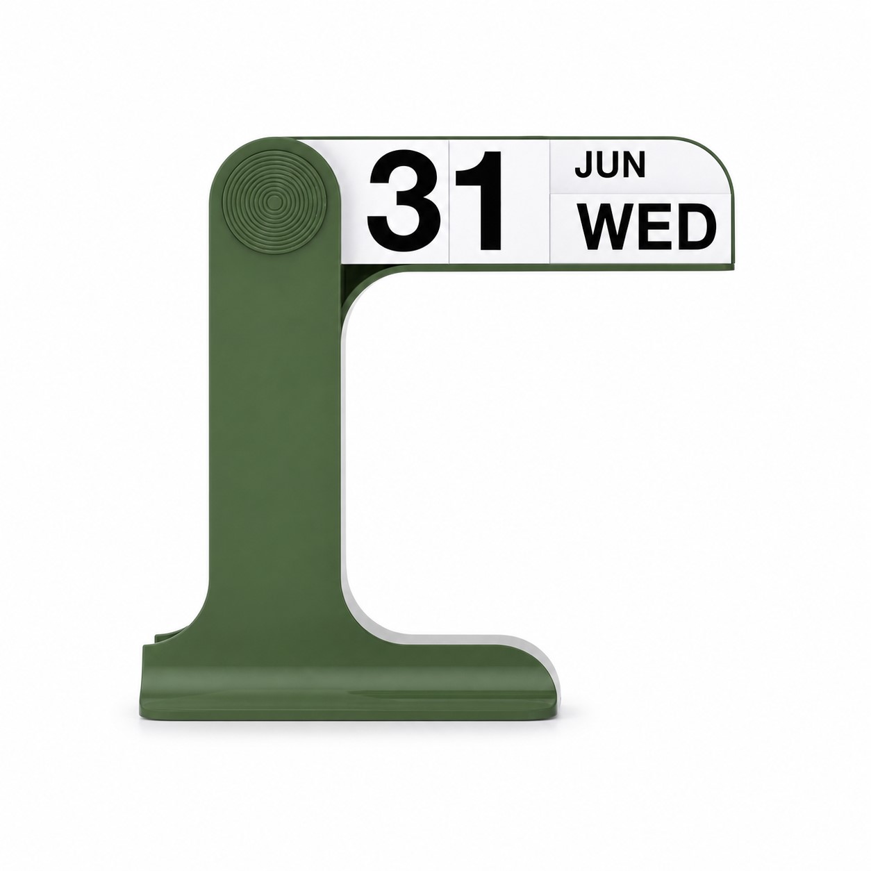 Polypropylene Flip Perpetual Desk Calendar — view 2