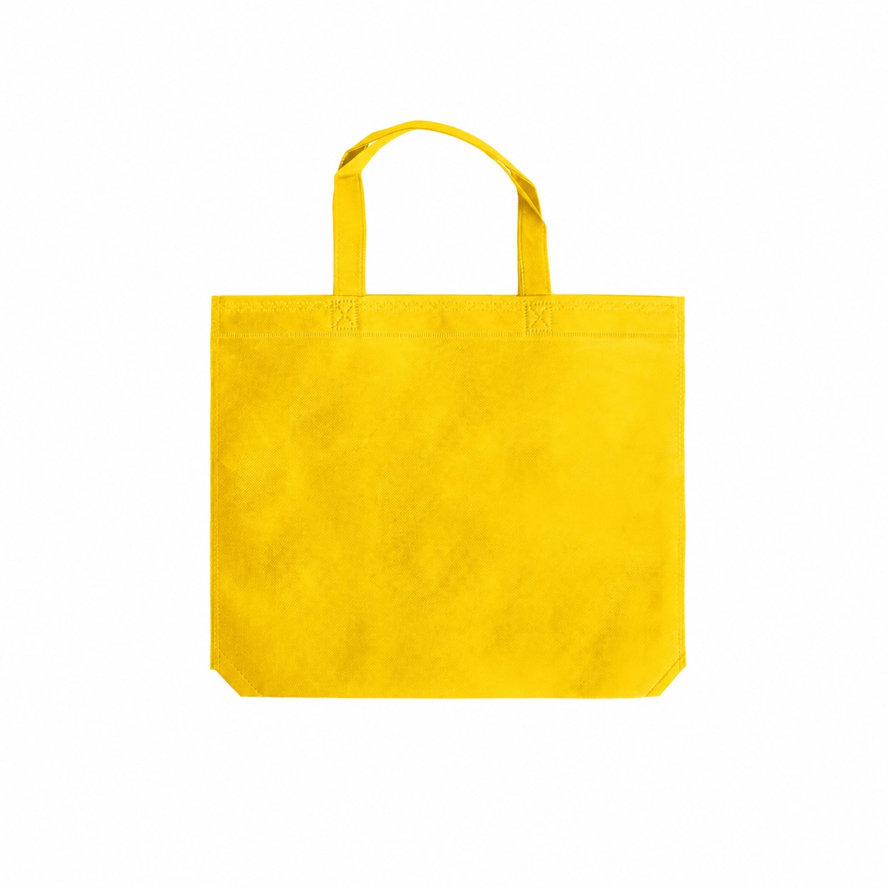 Shopping 15" Tote Bag — Yellow