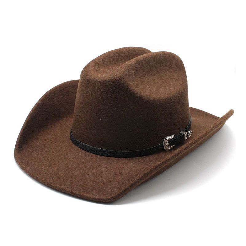 Polyester Band Trim Cowboy Hat — view 2