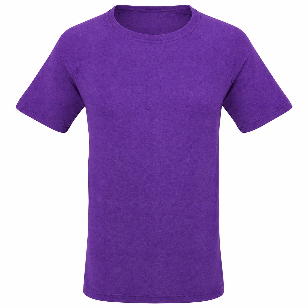 Men's CVC Raglan Jersey Shirt — Purple