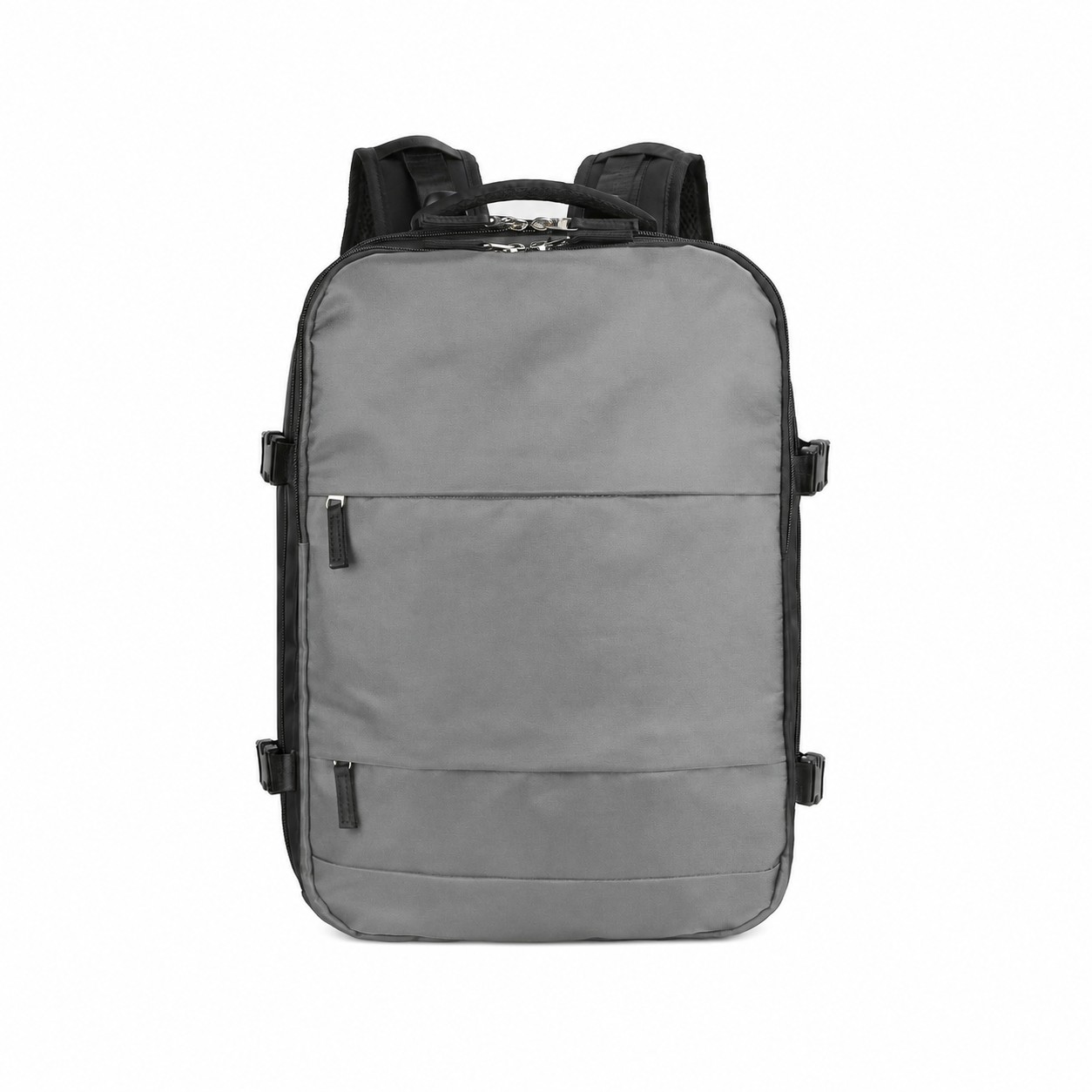 Large Shoe Compartment Backpack — Gray