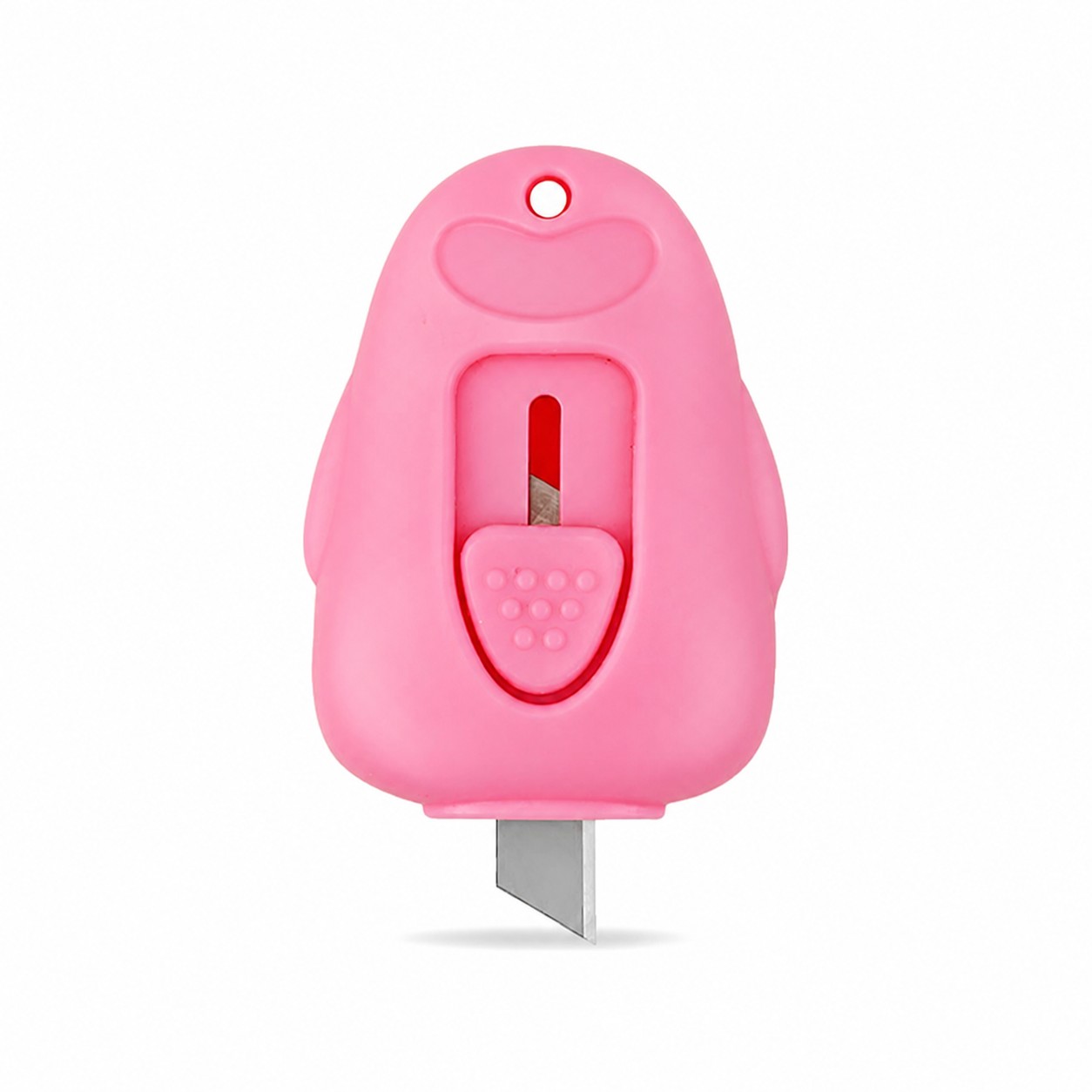 Mini Plastic Utility Cutter — Pink