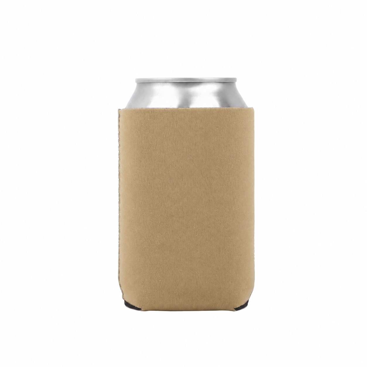 12 Oz Neoprene Can Insulator — Khaki Beige