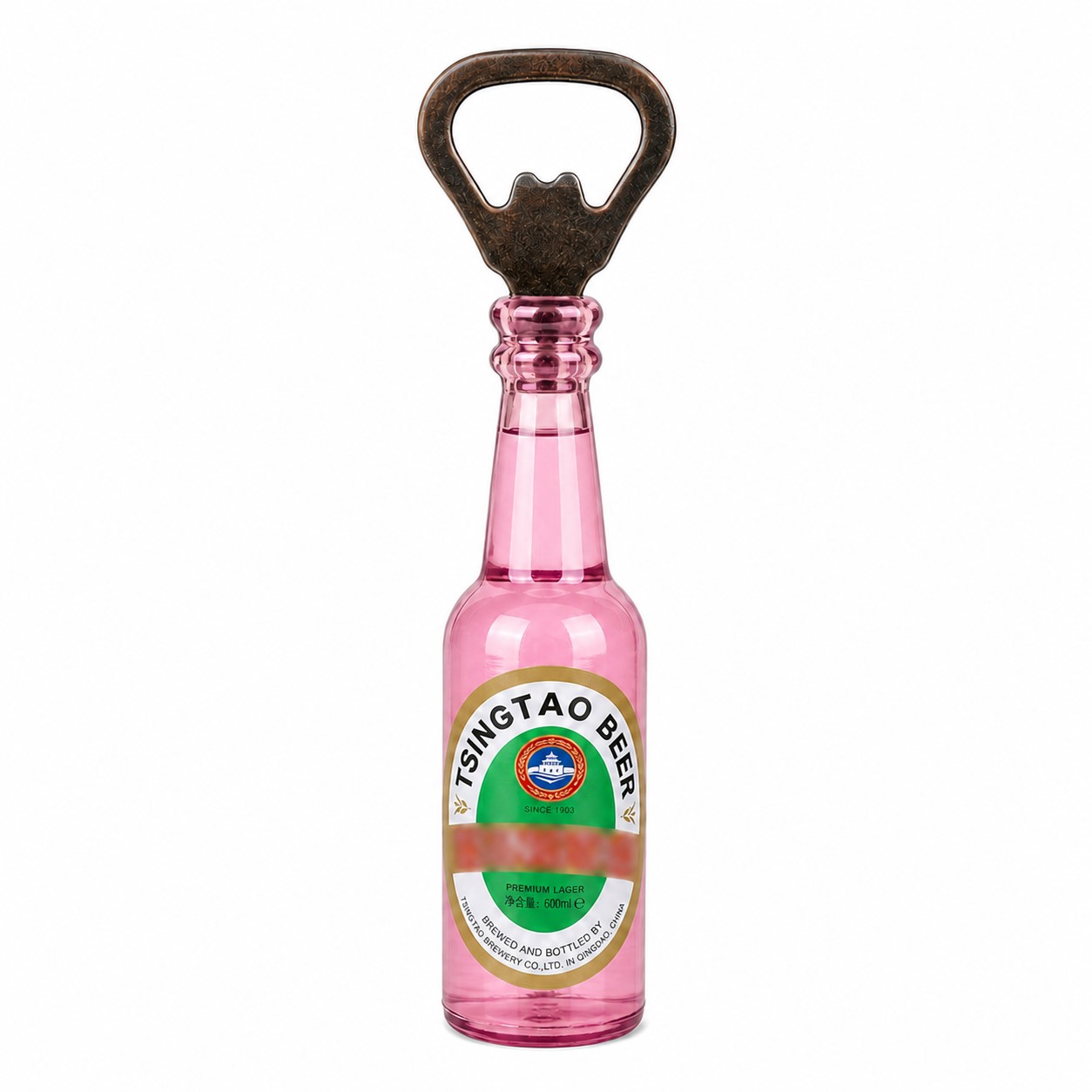 Magnetic Bottle Opener Fridge Accessory — Pink