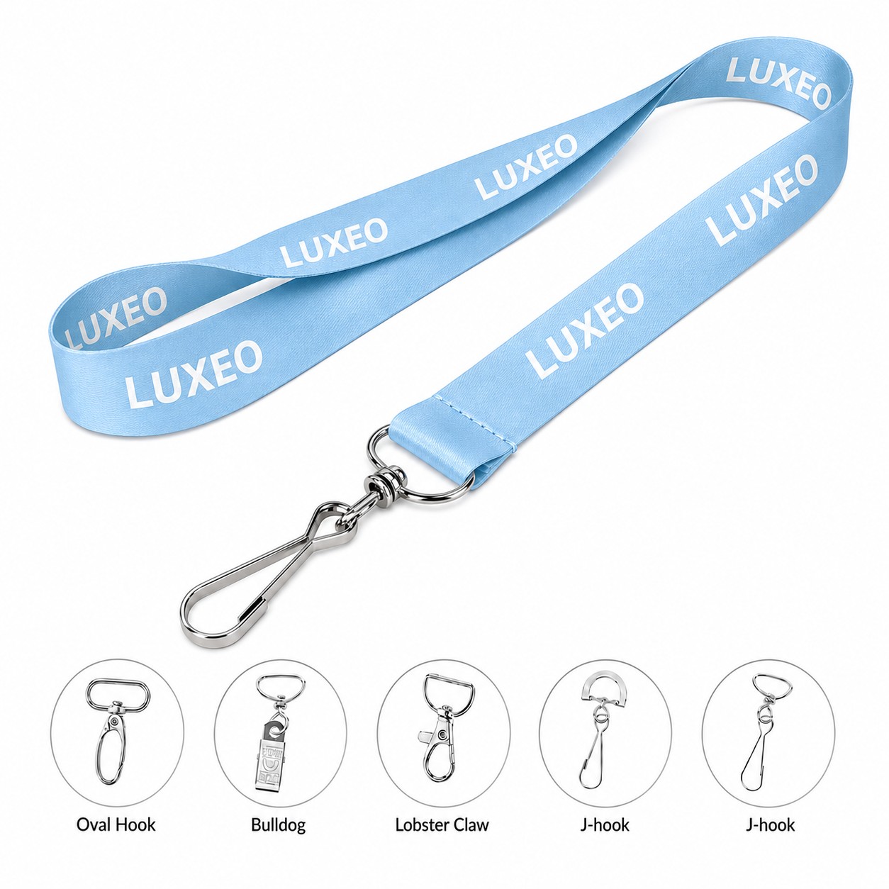 Satin Polyester Credential Lanyard