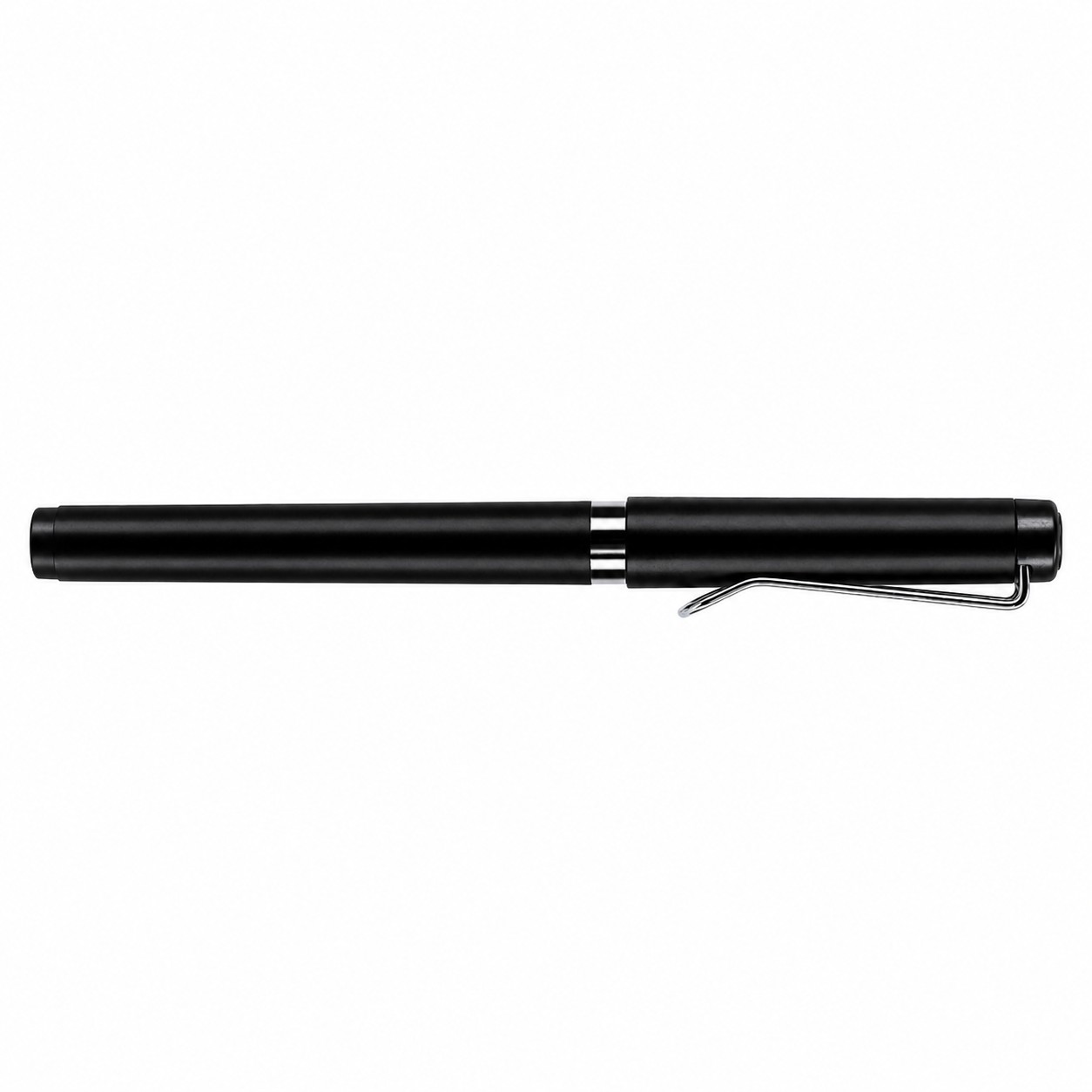 Slim ABS Capped Gel Pen — Black