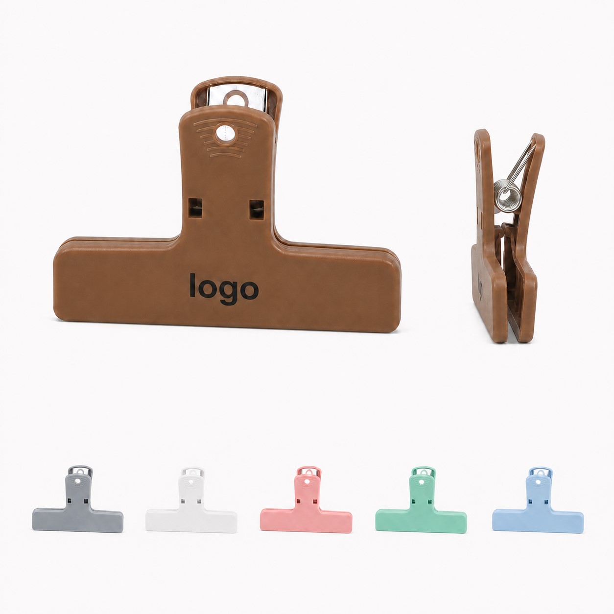 Wide Plastic Magnetic Bag Clip