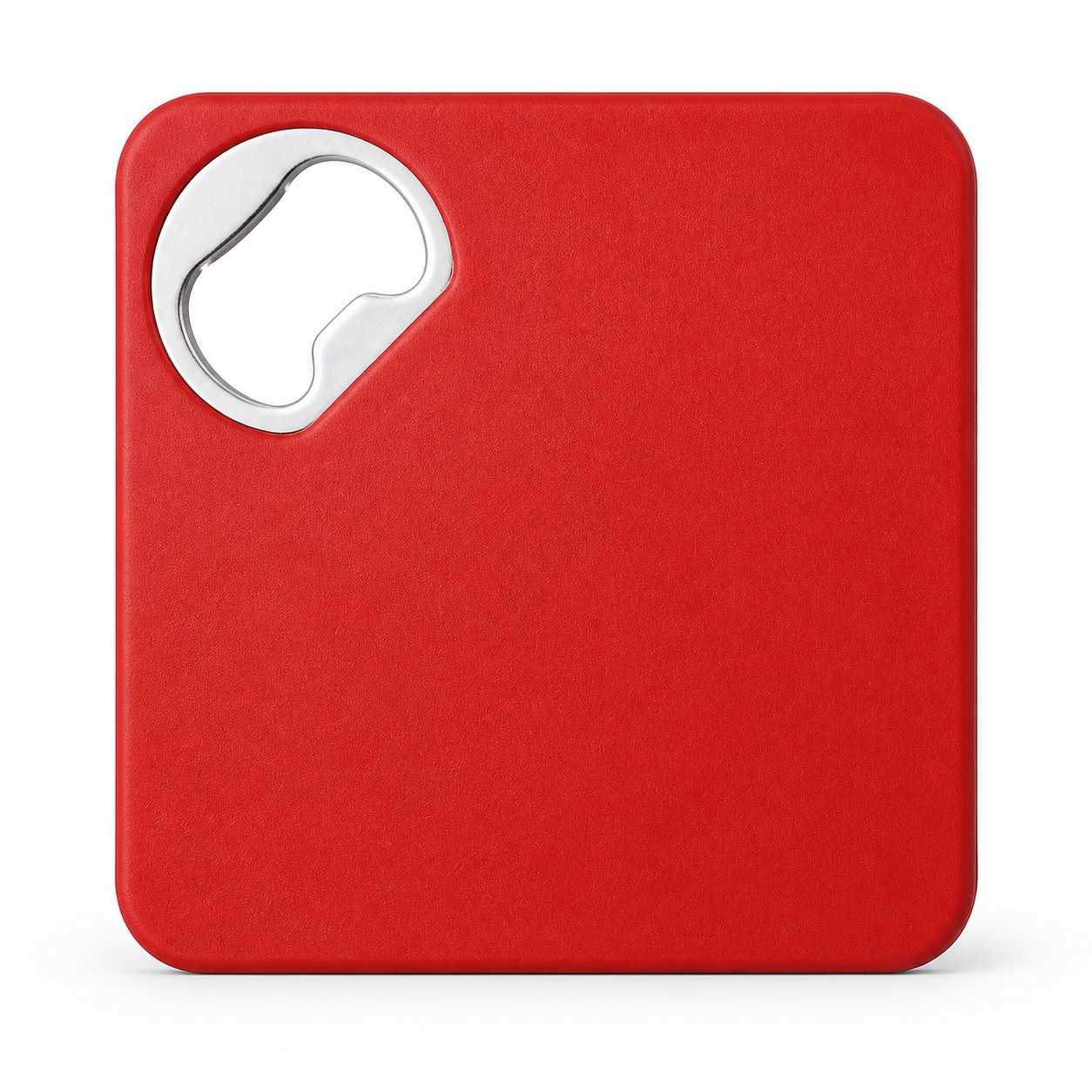 Square ABS Bottle Opener Coaster — view 2