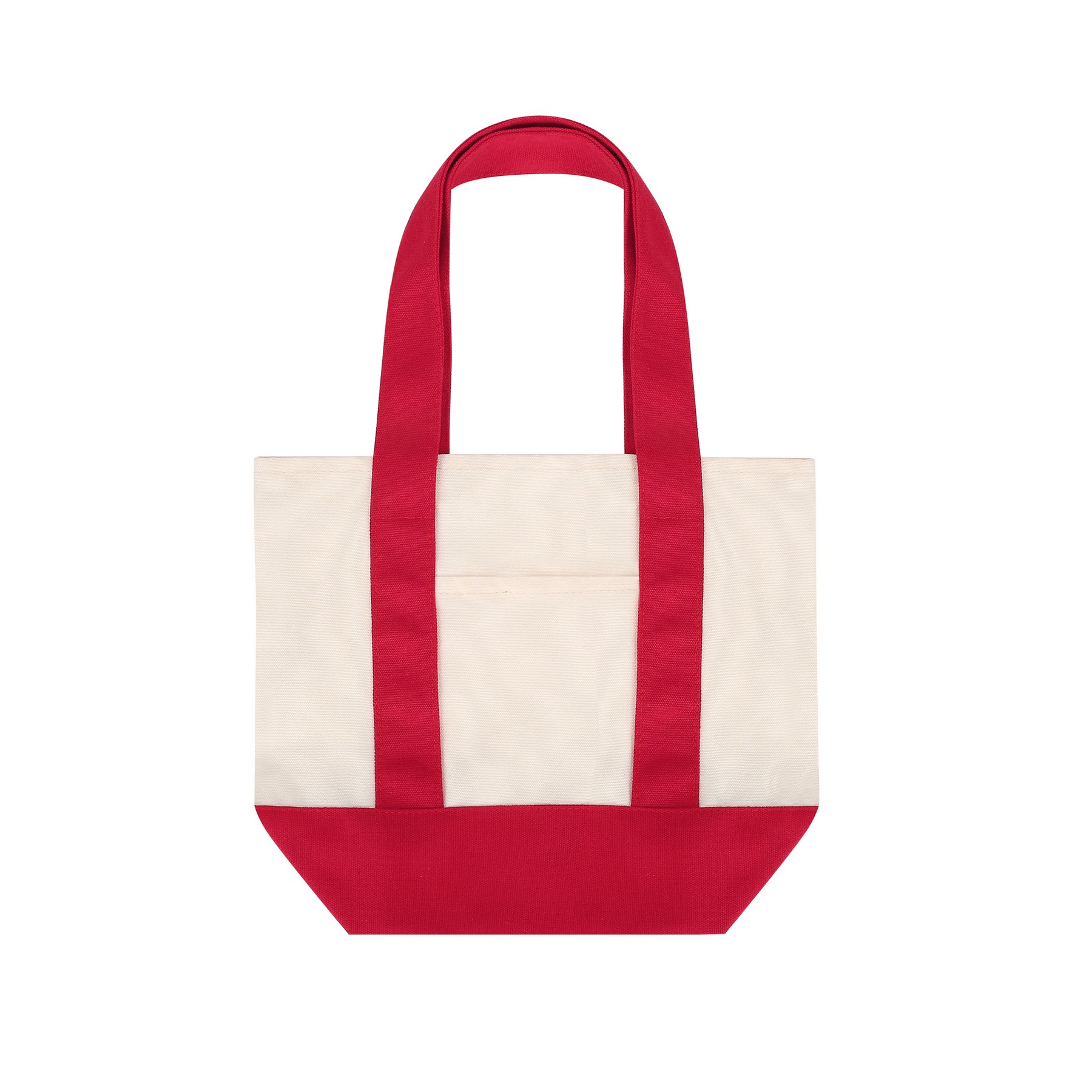 Structured Bottom Canvas Tote Bag — view 2