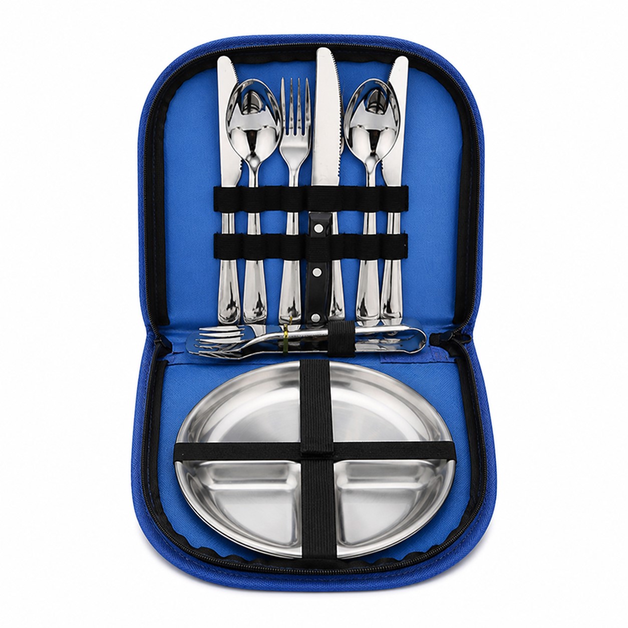 Metal Picnic Dining Set With Zippered Case — view 2