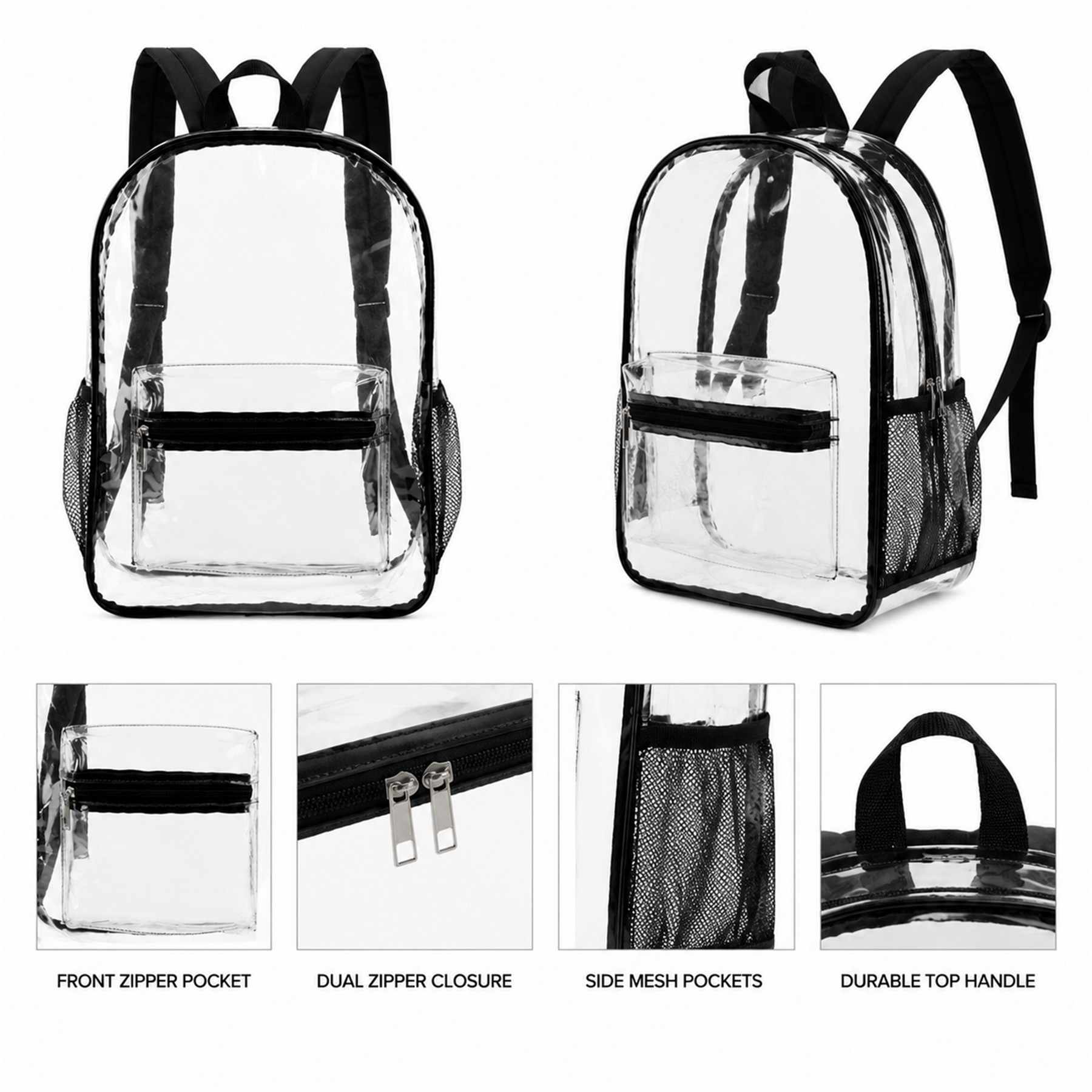 PVC 11" Backpack
