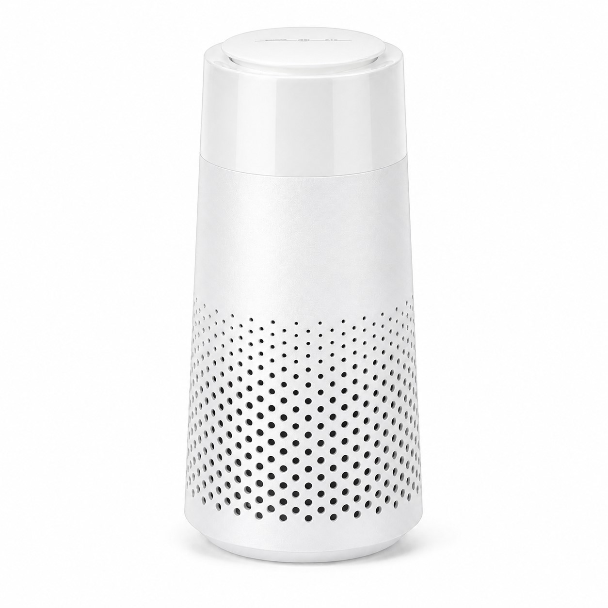 Portable HEPA Car Air Purifier — Clear White