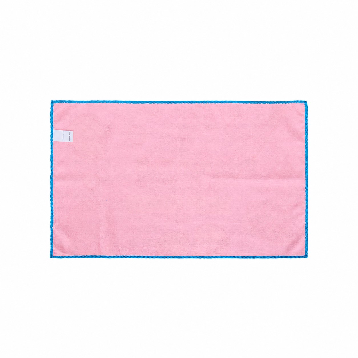 Microfiber Rally Towel With Stitched Edge — Pink