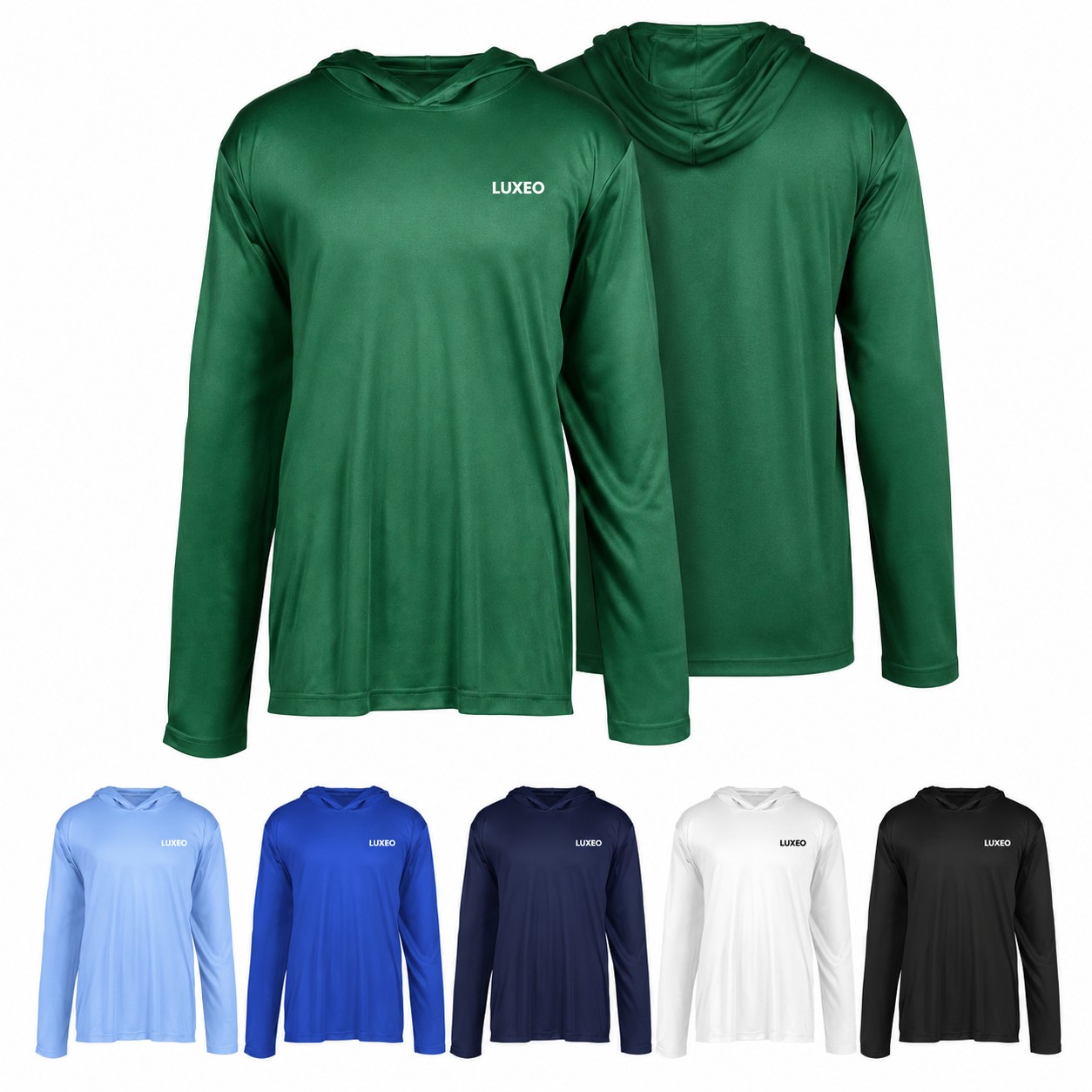 Hooded Polyester Performance Tee