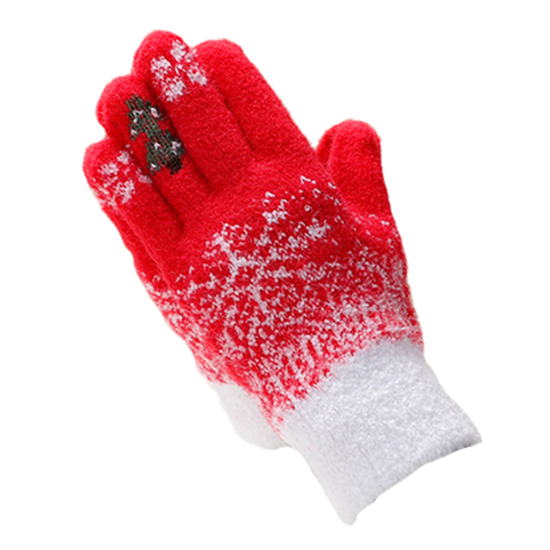 Yarn Touchscreen Winter Gloves — view 2