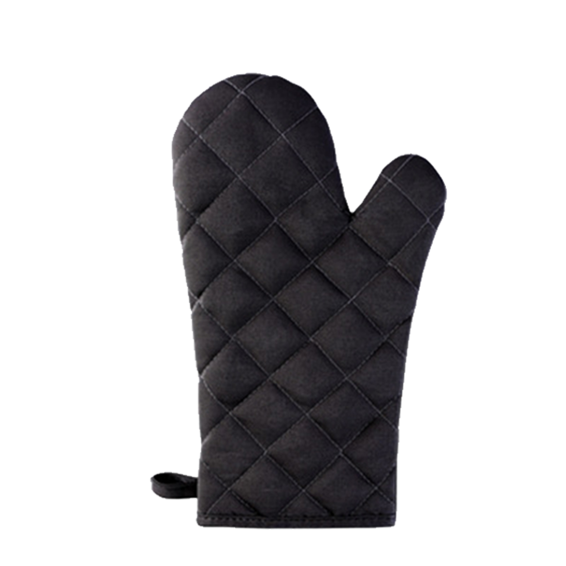 Quilted Cotton Oven Mitt — view 2