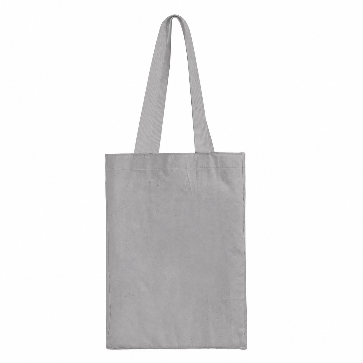 Cotton Tote Bag — Gray