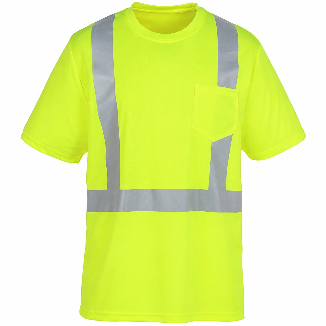 High Visibility Polyester Pocket Shirt — view 2