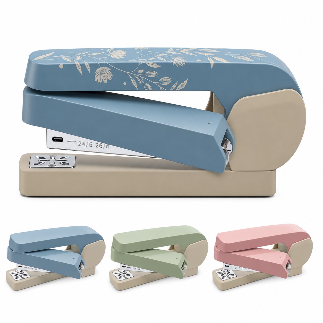 360 Degree Rotating Metal Stapler