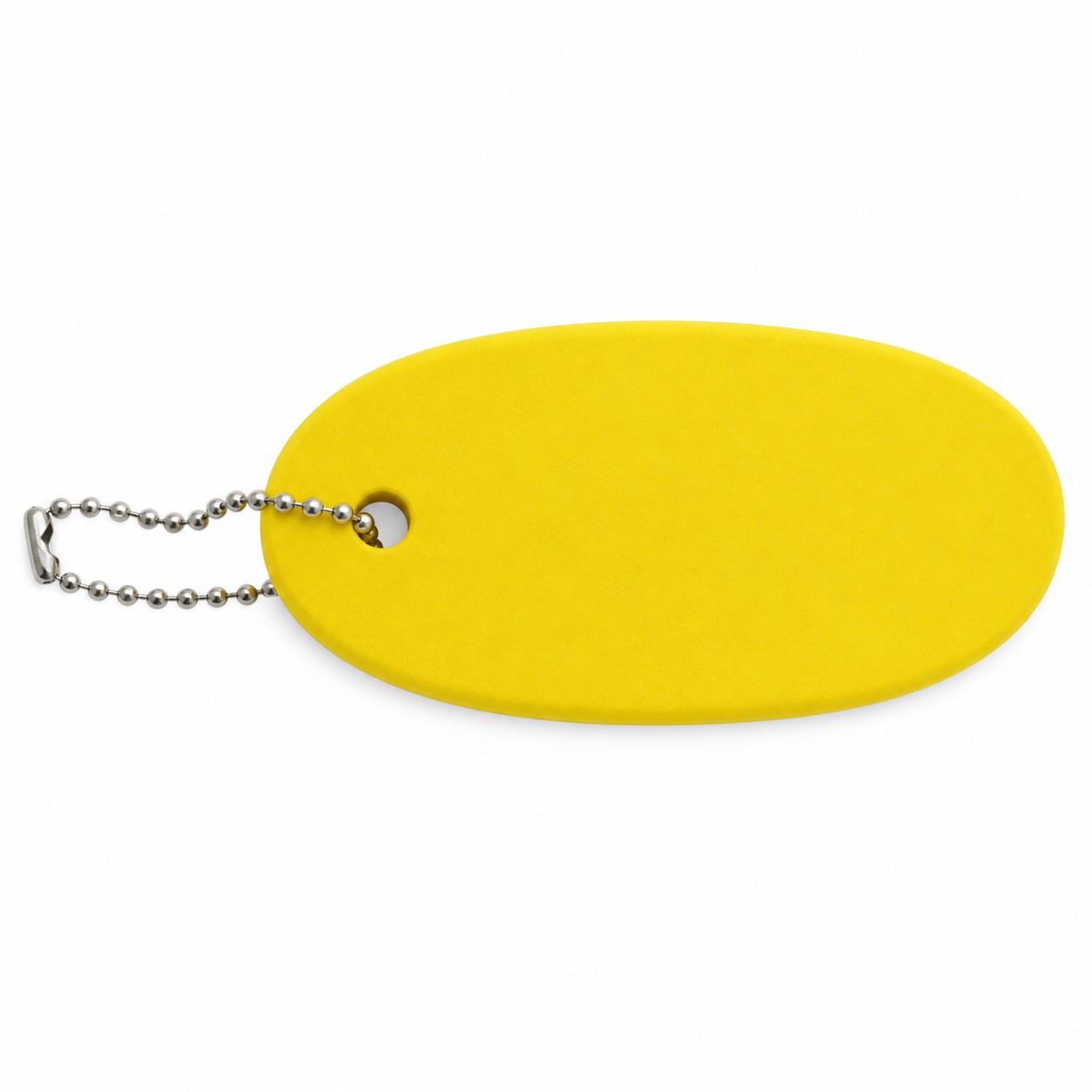 Floating Oval PU Stress Keychain — view 2