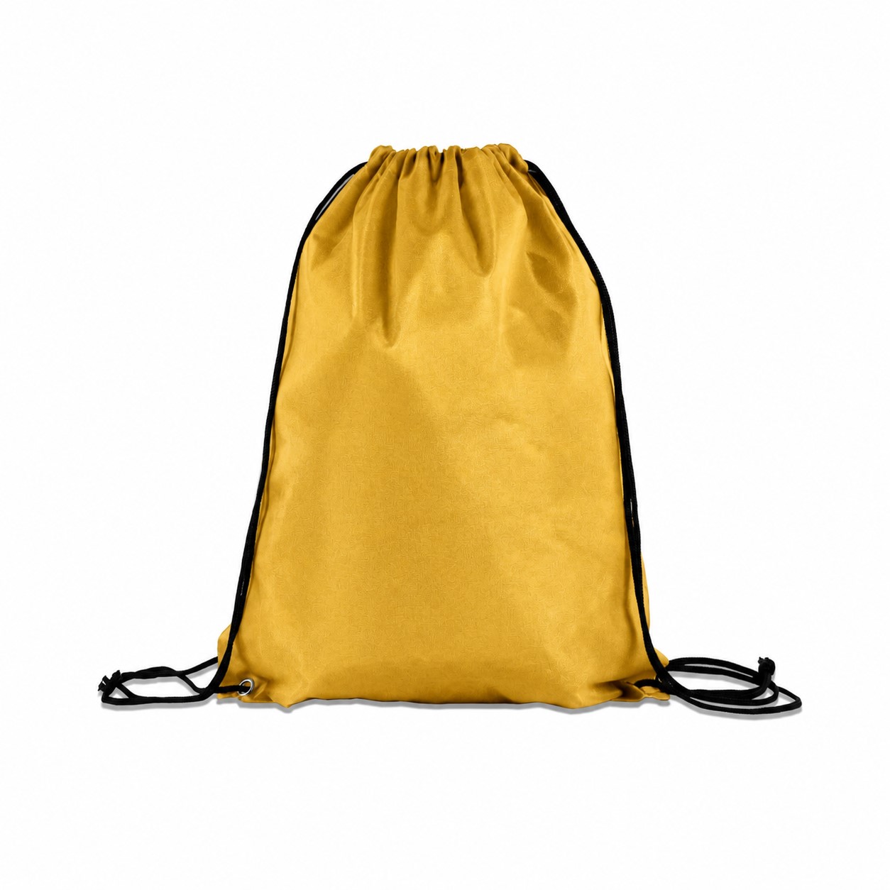 210D Polyester Ocean Drawstring Bag — Gold