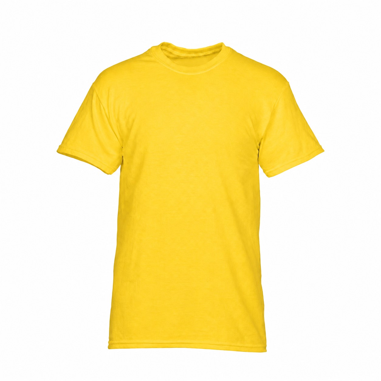 Durable Cotton Crewneck Event Tee — Yellow
