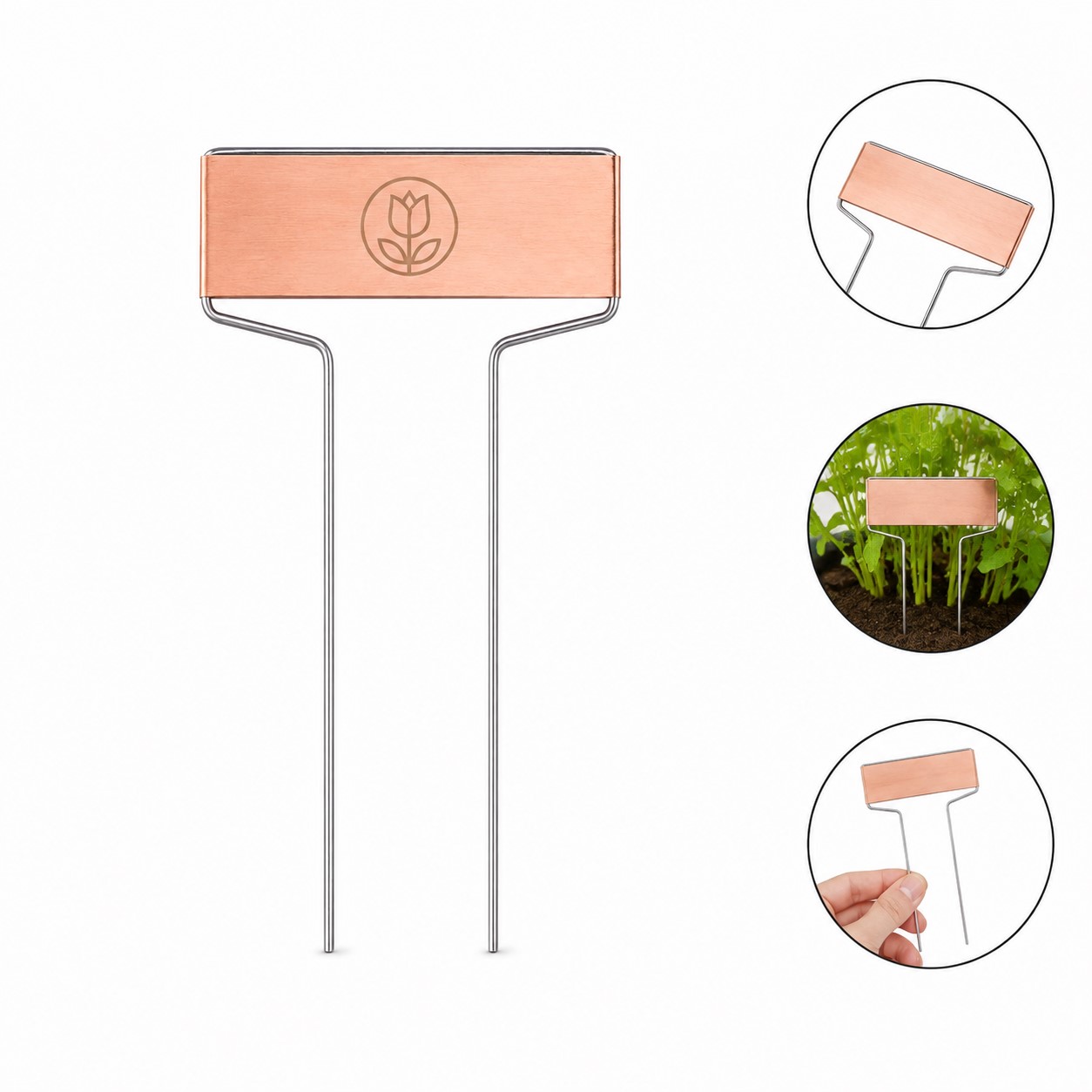 Polypropylene Garden Marker With Twin Stakes
