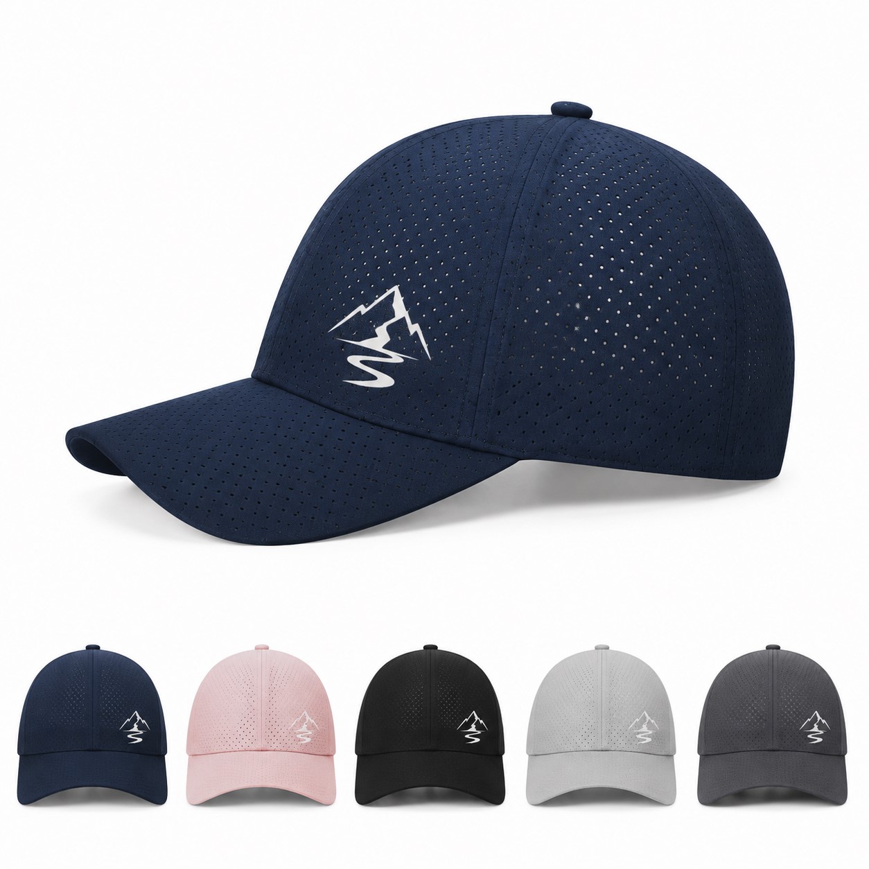 Polyester Mesh Bump Cap With PE Shell