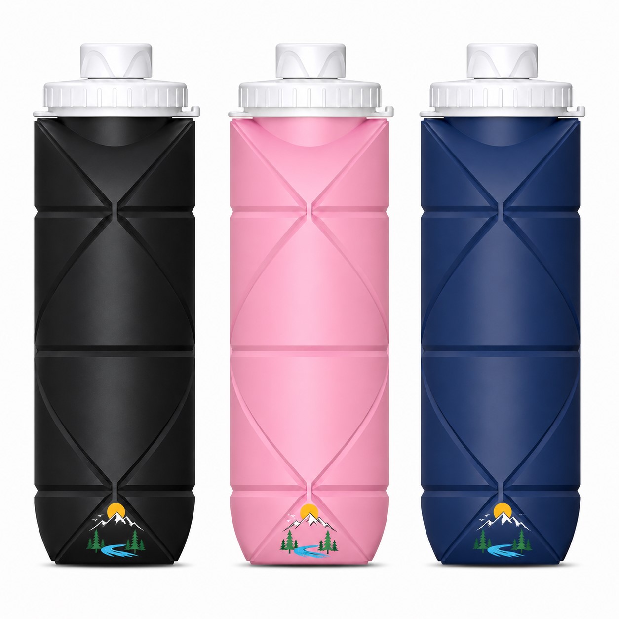 Collapsible Stainless Steel Travel Water Bottle