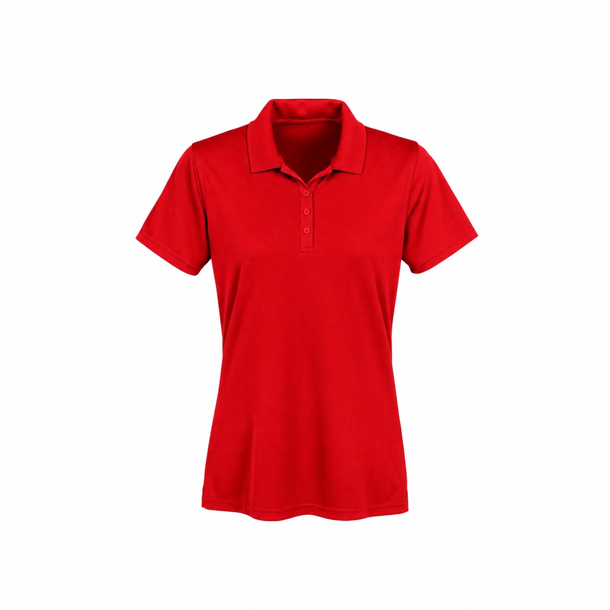 Recycled Team Polo Shirt — Red