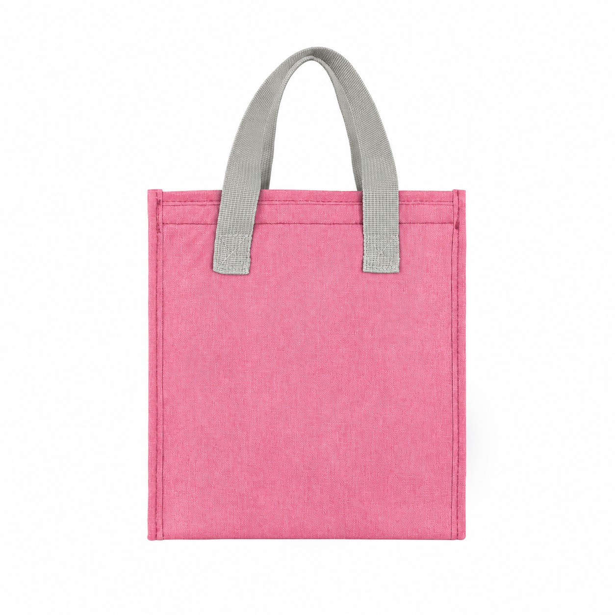 Insulated Lining Tote Bag — Pink