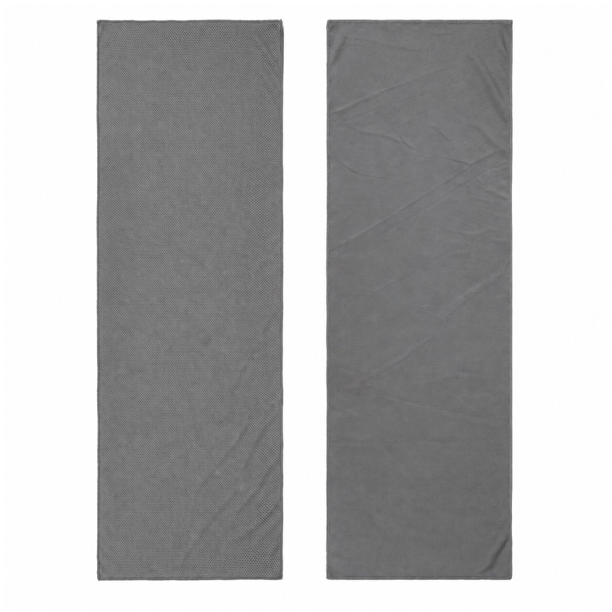 Polyester Cooling Sports Towel — Gray