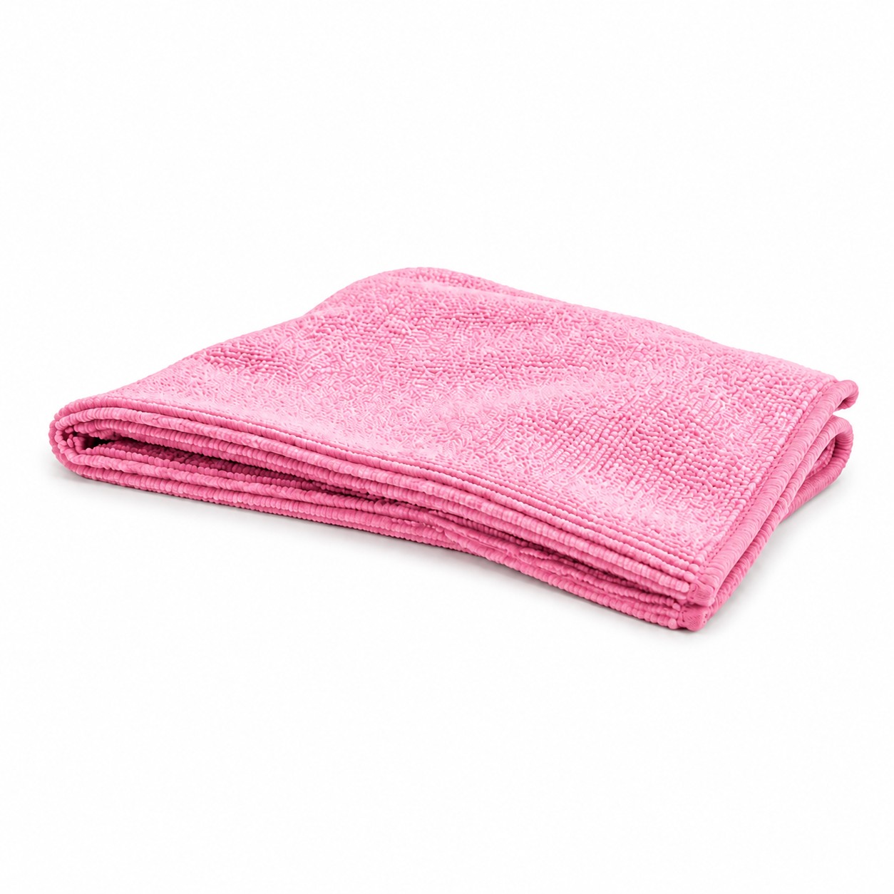 Reusable Microfiber Cleaning Cloth — Pink