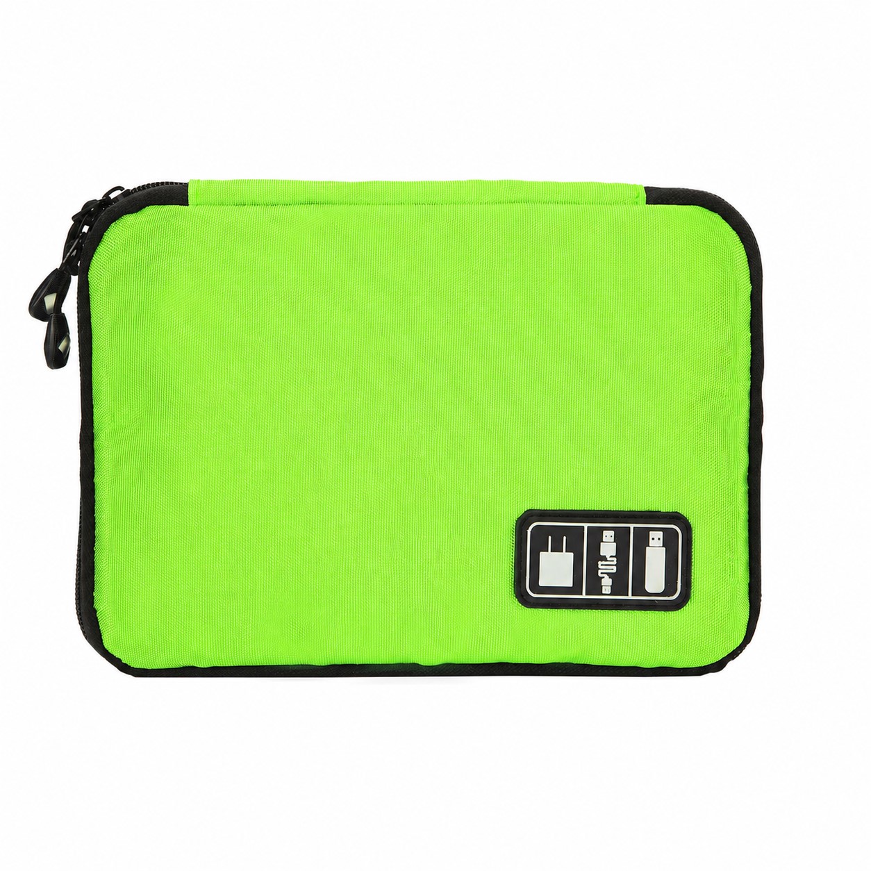 600D Polyester Carry Bag — Neon Green