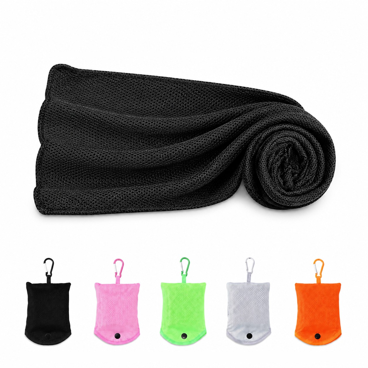 Cooling Sports Towel With Snap Pouch