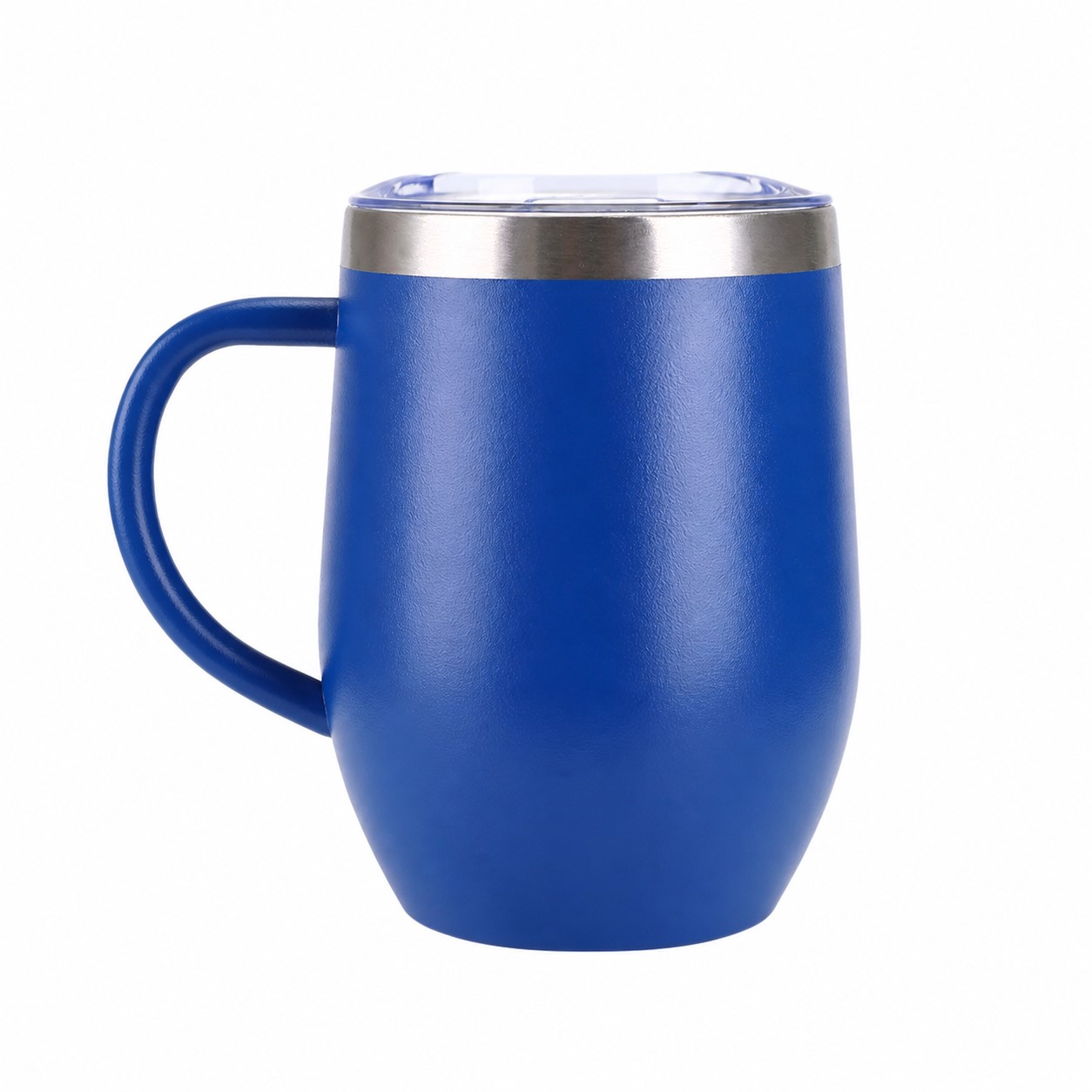 Handled 12 Oz Insulated Stainless Steel Mug — view 2