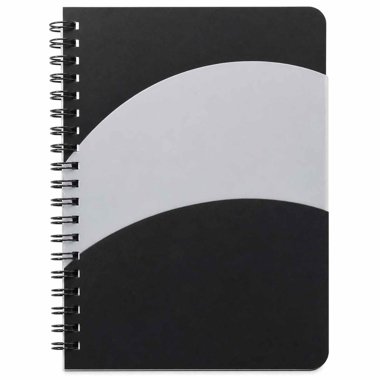 Paper Spiral Journal With Dual Cover Pockets — view 2