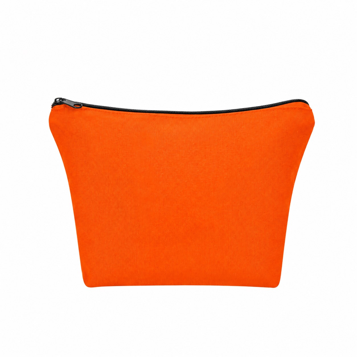 Cotton Makeup Bag — Orange
