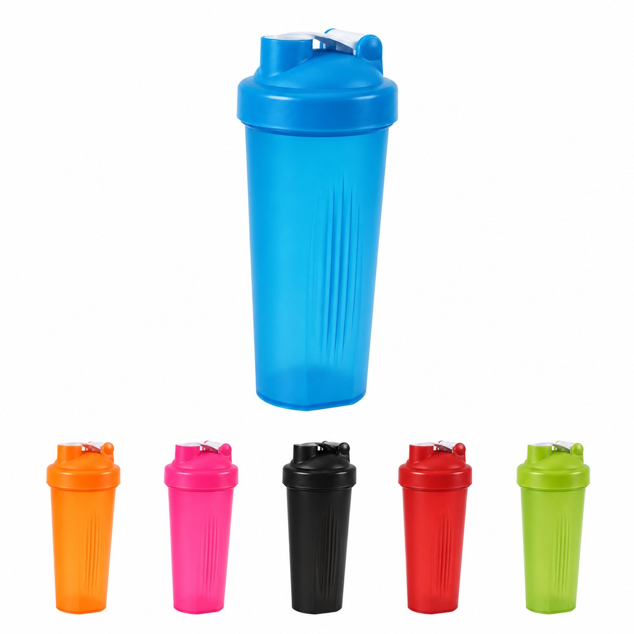 Plastic Workout Shaker Bottle