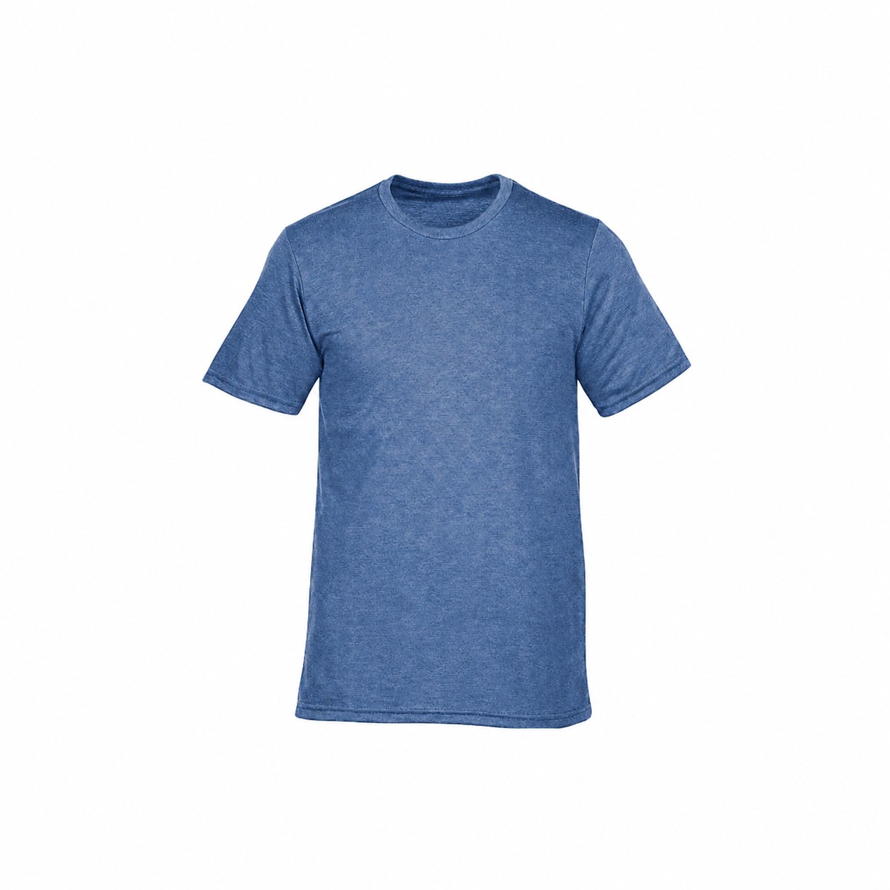 Recycled Tri Blend Crewneck Tee — Blue