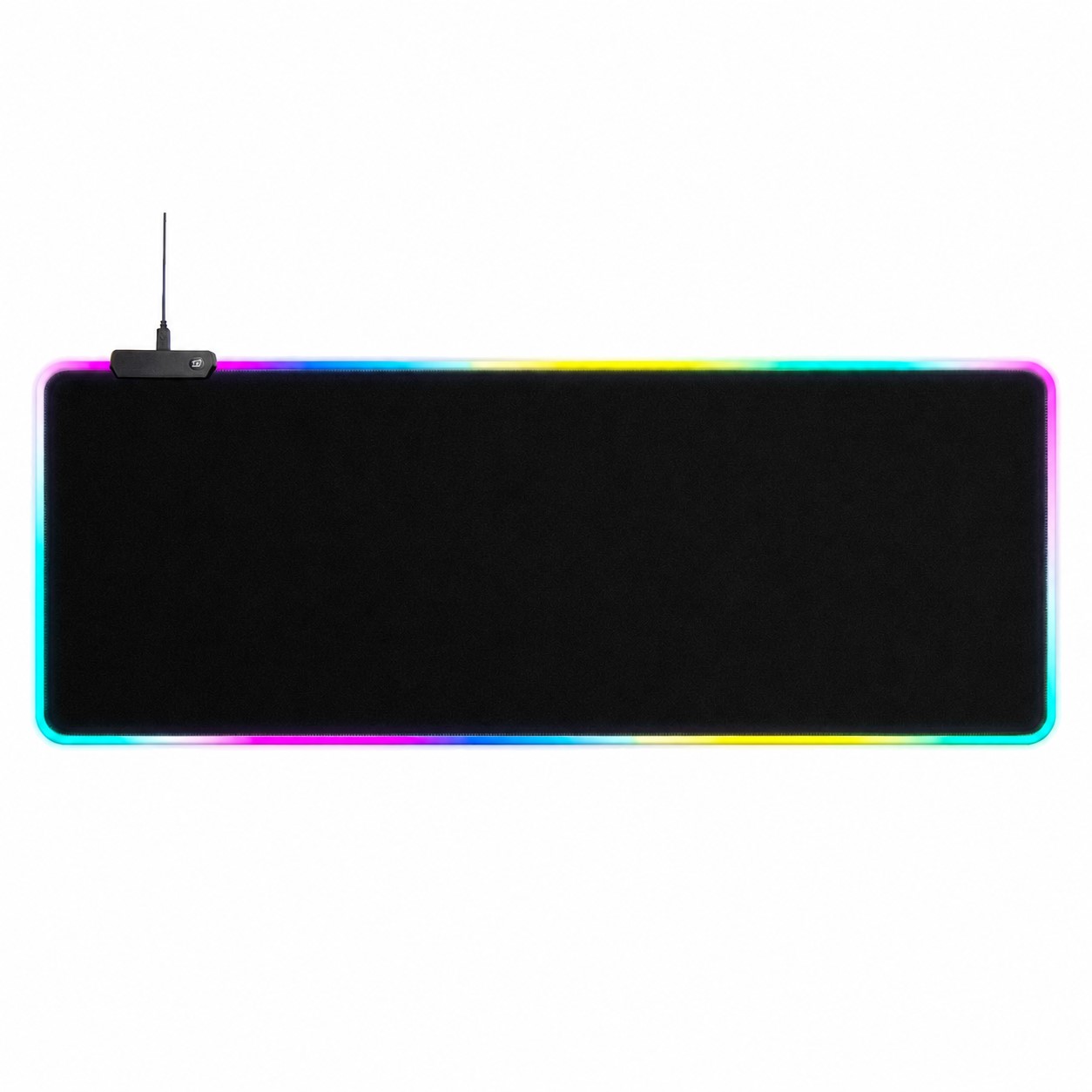 RGB Cloth Gaming Mouse Pad — Black