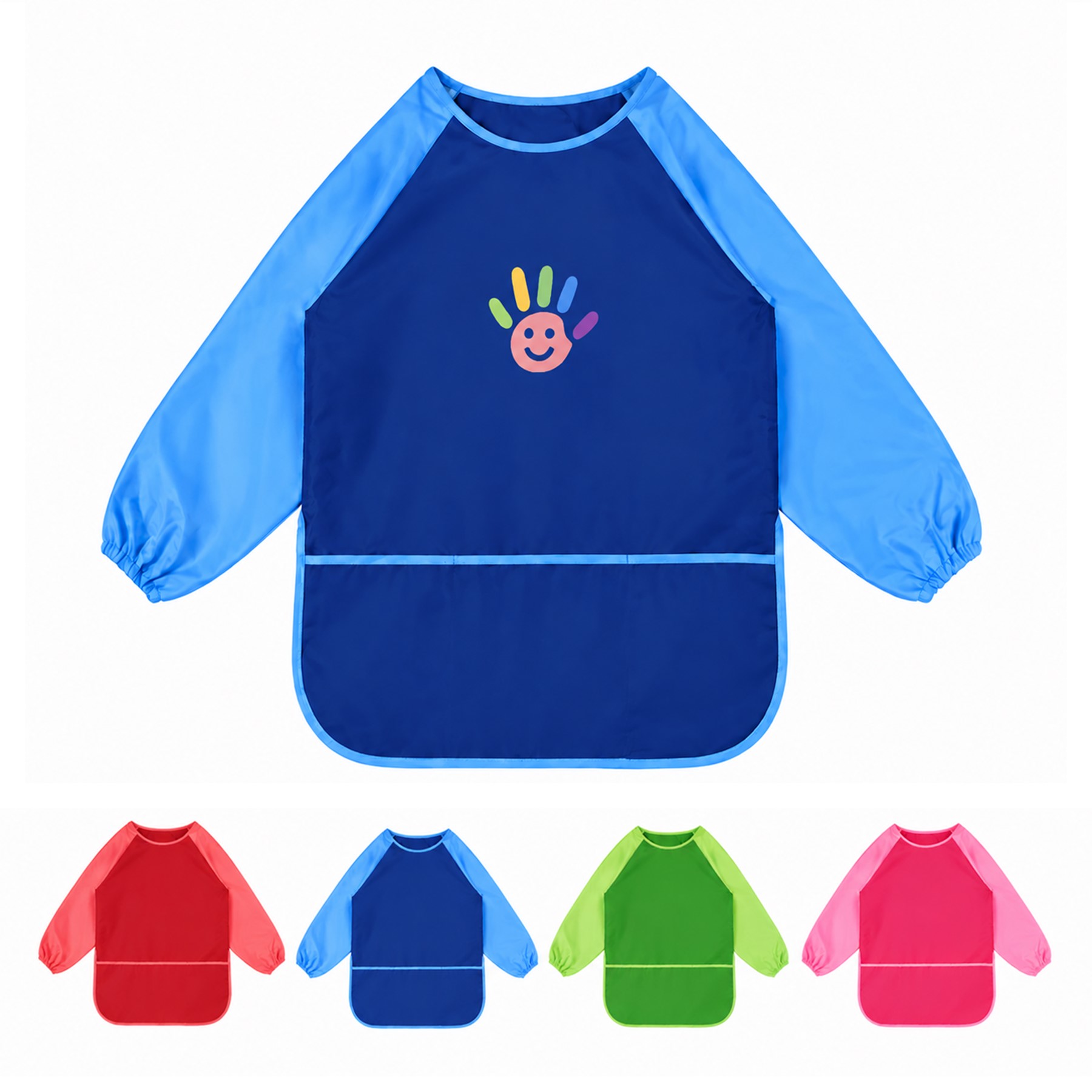 Waterproof Kids Long Sleeve Art Smock