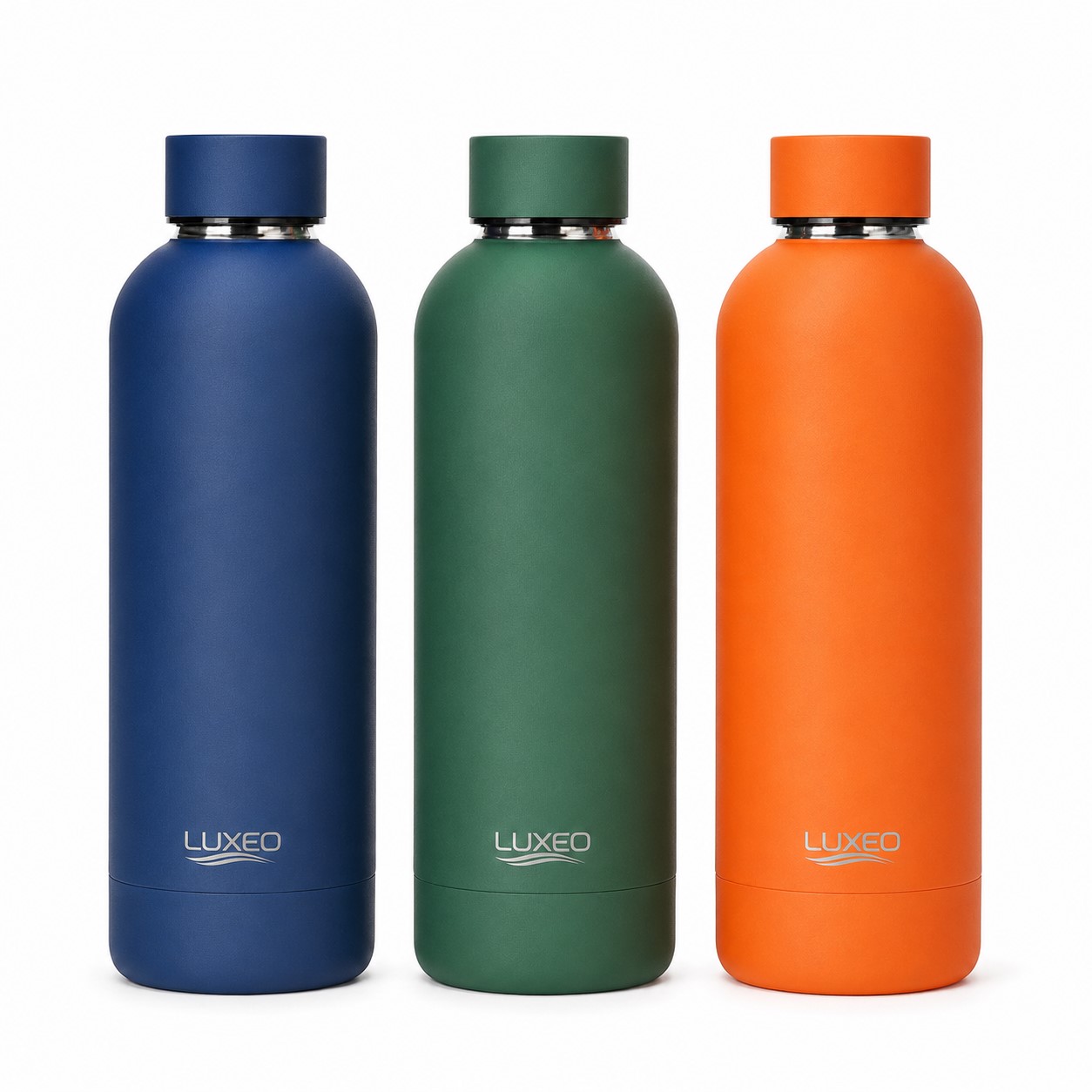 Stainless Steel Bottle With Rubber Finish