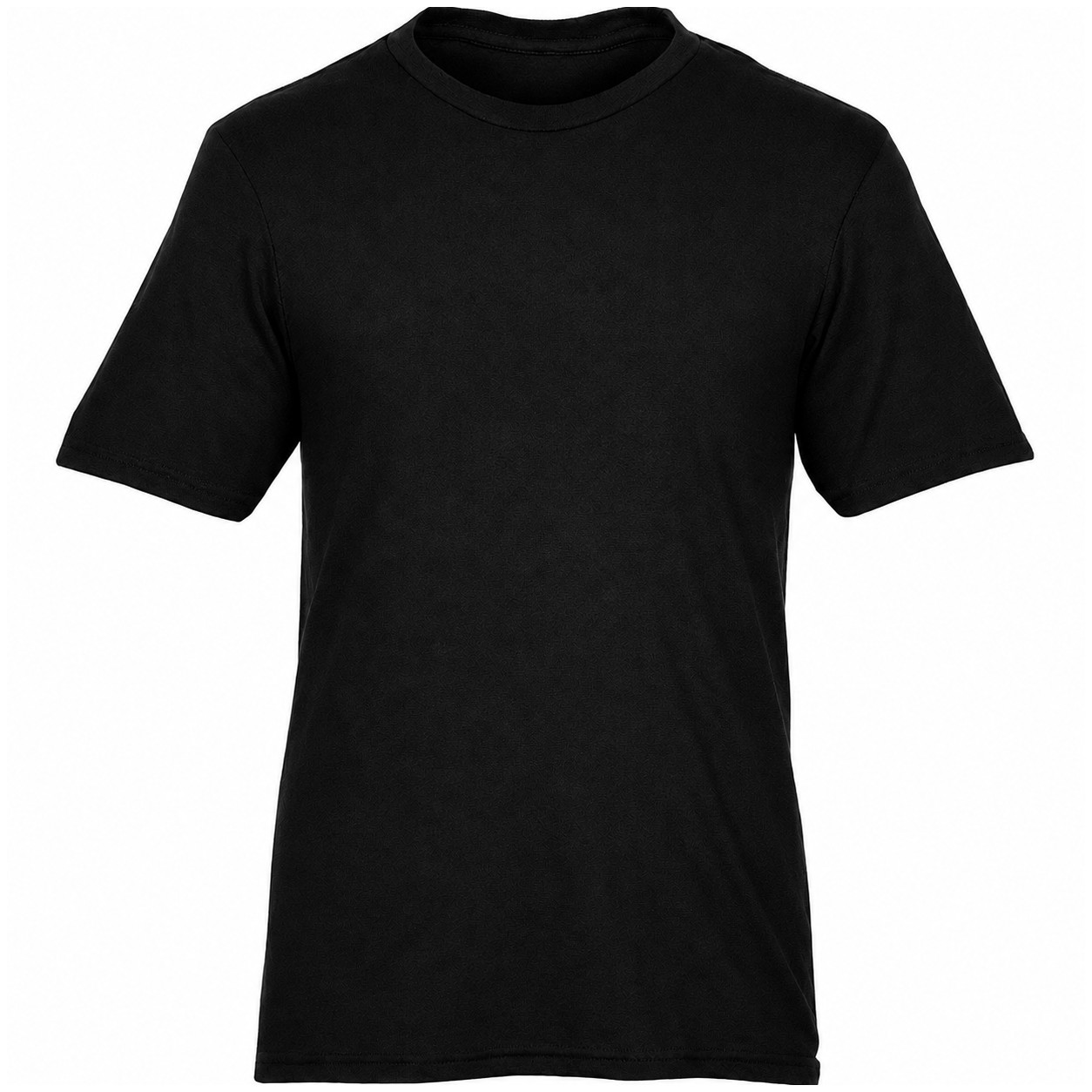 Men's Combed Ringspun Cotton T-Shirt — Black