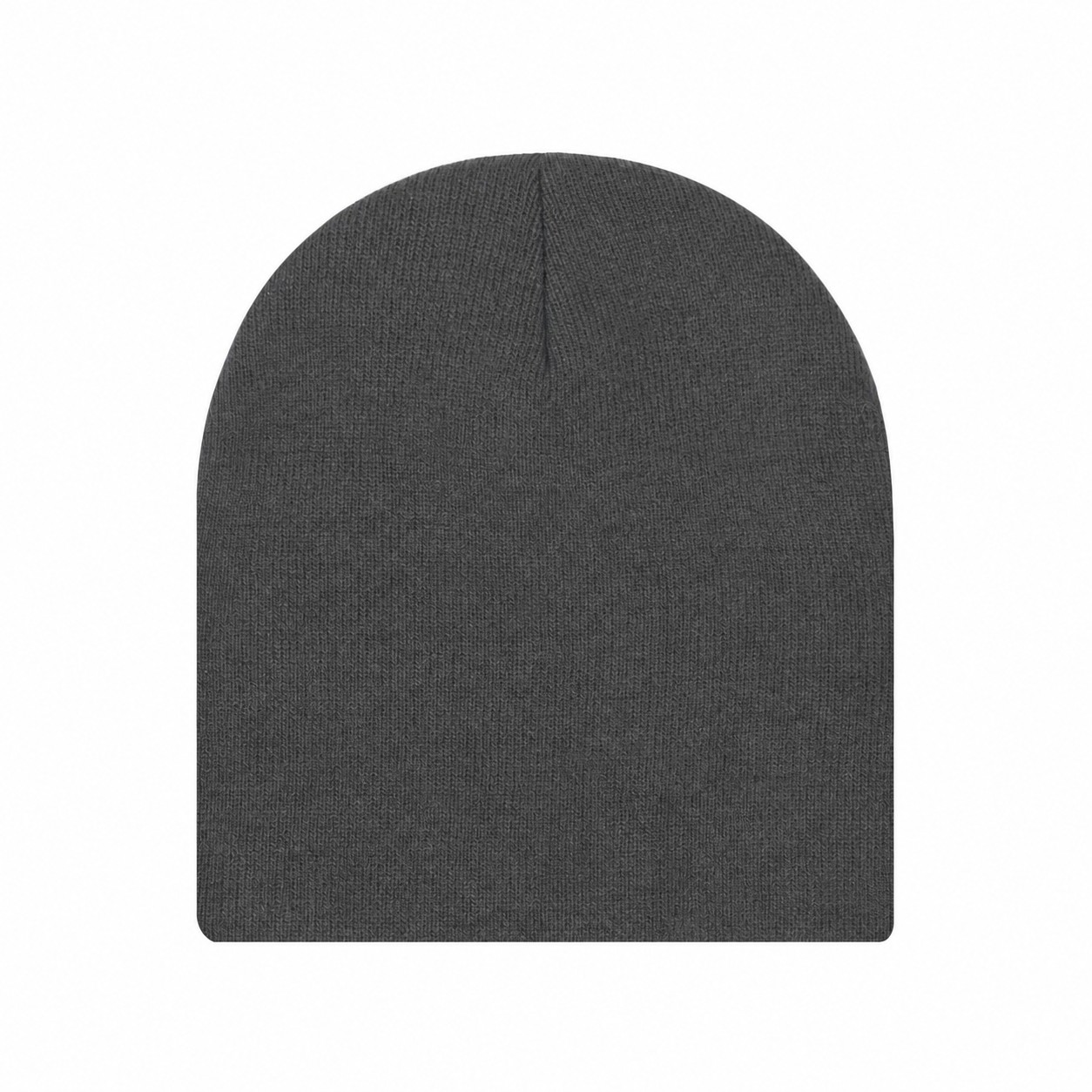 Acrylic 9" Beanie — Dark Gray