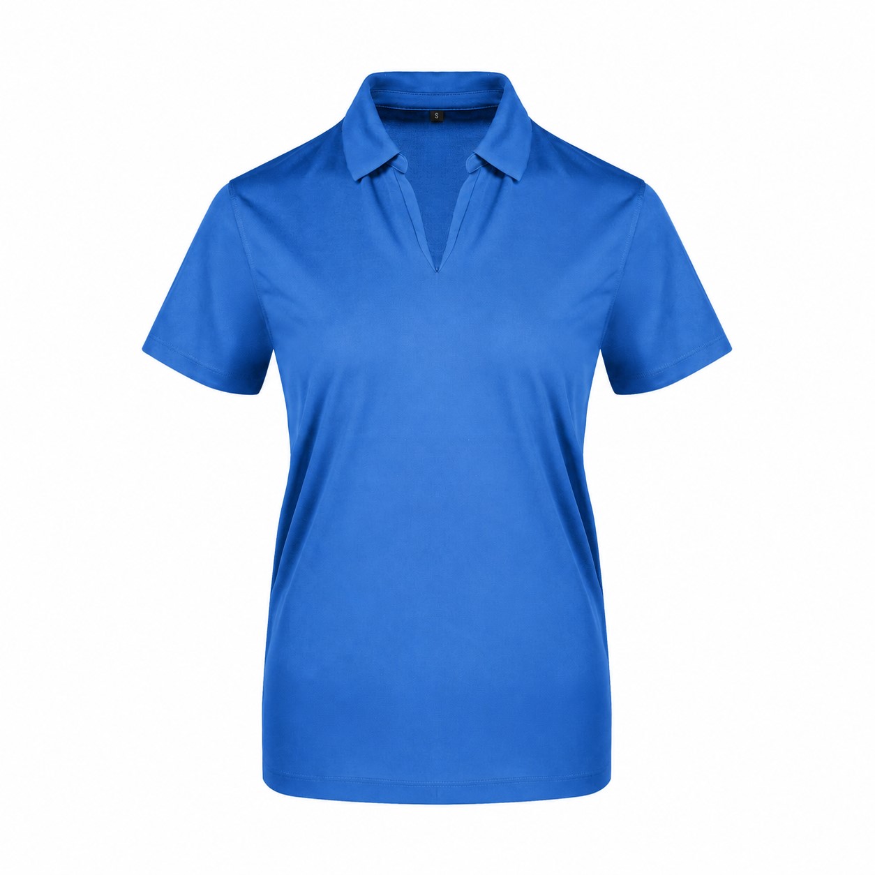Ladies Micro Pique Polo Shirt — Blue